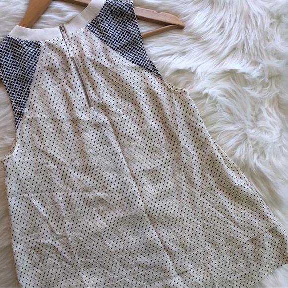 MADEWELL | Lightweight Silky Polka Dot Tank Blouse - Picture 2 of 4